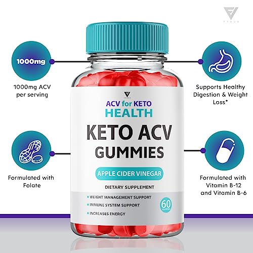 (2 Pack) ACV for Keto Health Gummies, ACV Keto Health ACV Advanced Weight Loss Gummies FyvusUS supplements