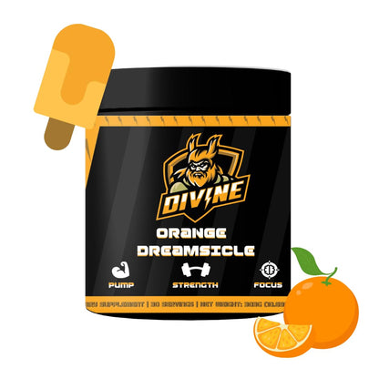 Orange Dreamsicle Pre Workout | The Best Tasting Pre Workout | Intense Increased Endurance Beta BearsUS supplements