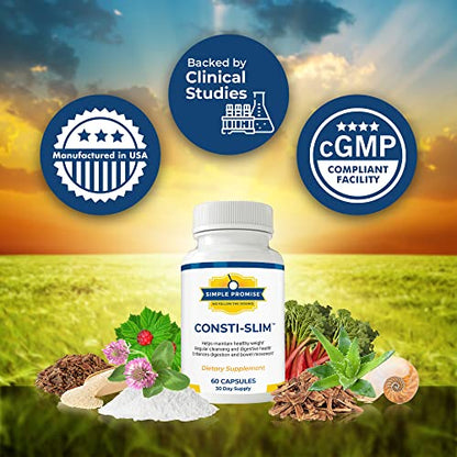 Simple Promise - Consti-Slim - Natural Digestion and Weight Support Simple PromiseUS supplements