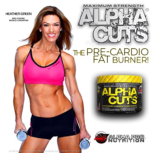 Alpha Pro Nutrition Alpha Cuts Fat Burner Thermogenic Men Women Pre Cardio Workout Alpha Pro NutritionUS supplements