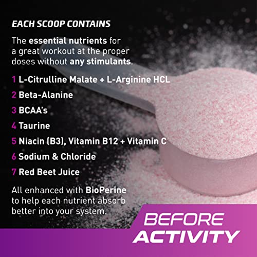 PrimeGENIX Stimulant-Free Pre Workout Powder for Men and Women - Energy Boost Drink PrimeGENIXAu supplements