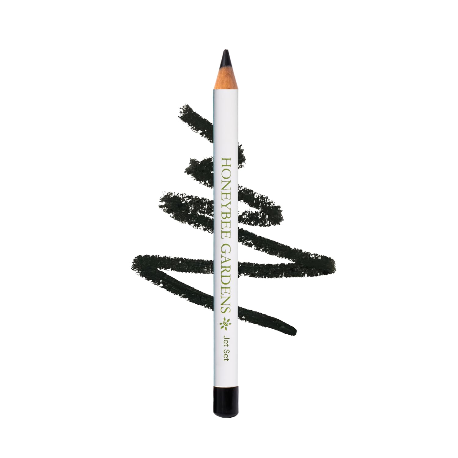 Honeybee Gardens Effortless Eye Liner Pencil, Jet Set Black, Smooth Long-Wearing, Rich Pigment, Vegan & Gluten-Free Honeybee GardensAu supplements