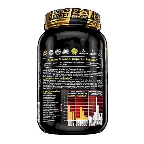 Whey Protein Powder - MuscleTech Nitro-Tech Whey Gold Protein Powder MuscleTechUS supplements
