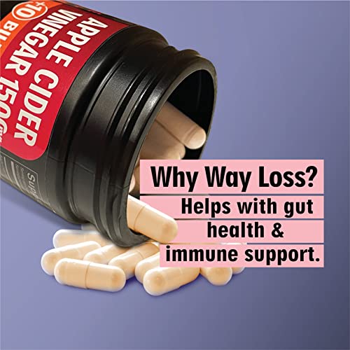 WayLoss 1500mg Apple Cider Vinegar Capsules/Apple Cider Vinegar Pills w/ 10 BILLLION WAY LOSSAu supplements