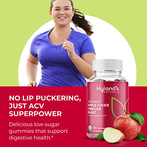 Hyland's Naturals Organic Apple Cider Vinegar Blast Gummies, Digestive Health Suppor Hyland'sUS supplements
