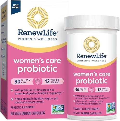 Renew Life Women's Probiotic Capsules, Supports pH Balance for Women, Vaginal Renew LifeUS supplements