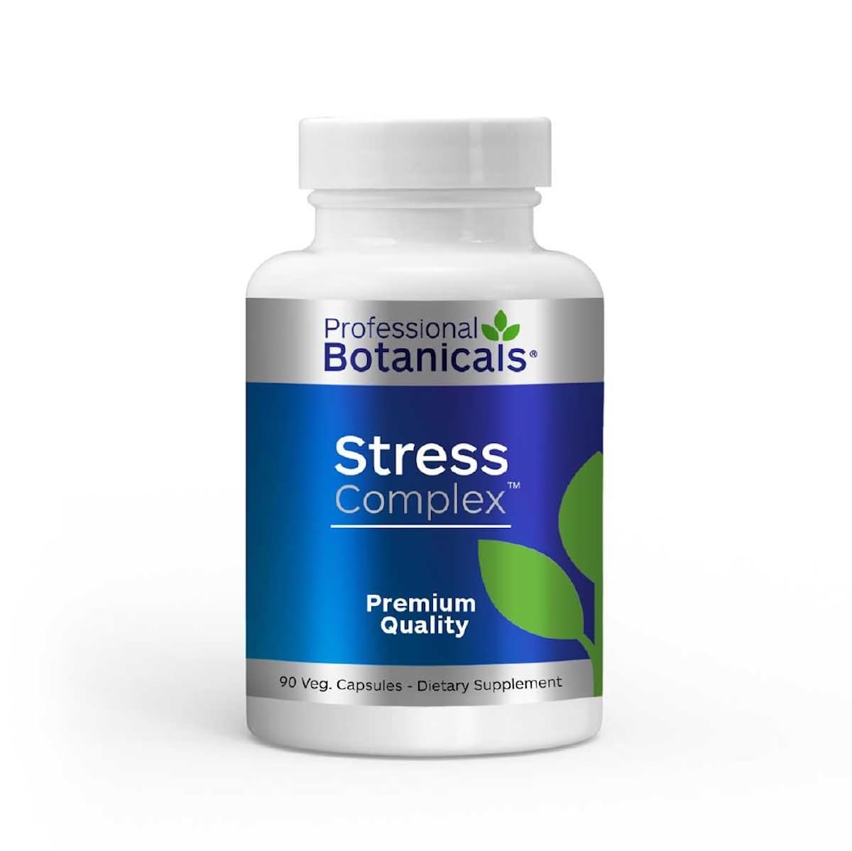 Professional Botanicals Stress Complex, Stress, Energy and Mood Support - 60 Vegetarian Capsules Professional BotanicalsAu supplements