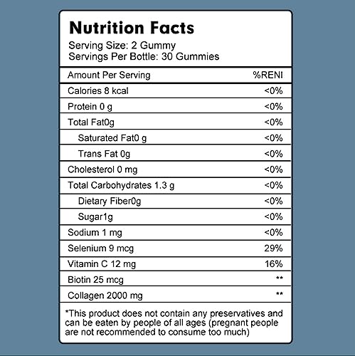 **New**Advanced Collagen Gummies 2000mg - Promote Skin Elasticity, Hair Growth, and Joint Health - Delicious Berry AlphaStateSciencesAu supplements