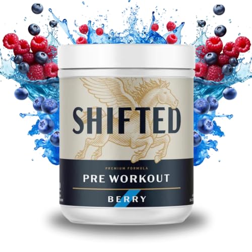 SHIFTED Premium Pre Workout Powder, Energy & Focus Supplement with Creatine Monohydrate SHIFTEDAu supplements