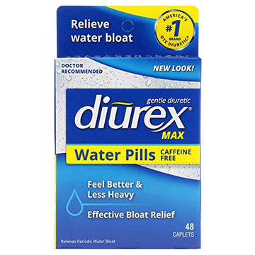Diurex Max - Maximum Strength Caffeine-Free Diuretic Water Pills - Feel DiurexUS supplements