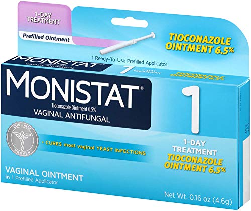 Monistat 1-Day Yeast Infection Treatment, Prefilled Applicator, 1 ea MonistatAu supplements