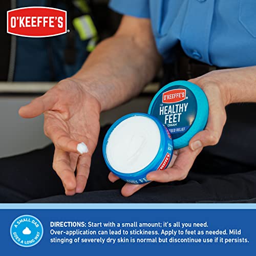 O'Keeffe's for Healthy Feet Foot Cream, Guaranteed Relief for Extremely Dry, Cracked Feet O'Keeffe'sUS supplements