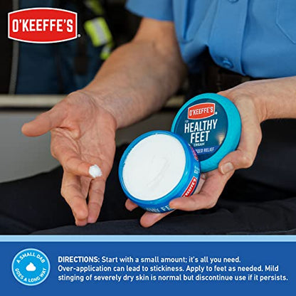 O'Keeffe's for Healthy Feet Foot Cream, Guaranteed Relief for Extremely Dry, Cracked Feet O'Keeffe'sUS supplements