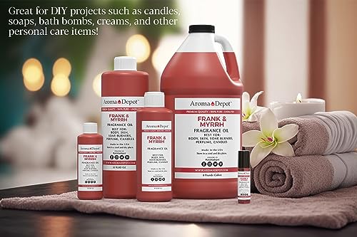 Frankincense & Myrrh 4 oz. Fragrance Oil I Perfume I Skin Oil I Scented Oil. DIY Projects Such as Candles Aroma DepotAu supplements