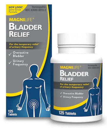 MagniLife Bladder Relief Tablets (125 Ct), Fast-Dissolving Homeopathic Support for Overactive Bladder, Leaks from Sneezing, Coughing or Movement, Daily Use Formula Safe for Men & Women MagniLifeAu supplements