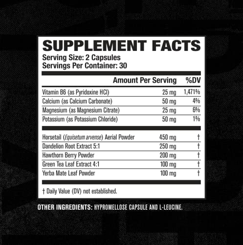 Dry-XT Water Weight Loss Diuretic Pills - Natural Supplement for Reducing Water Retention Jacked FactoryUS supplements