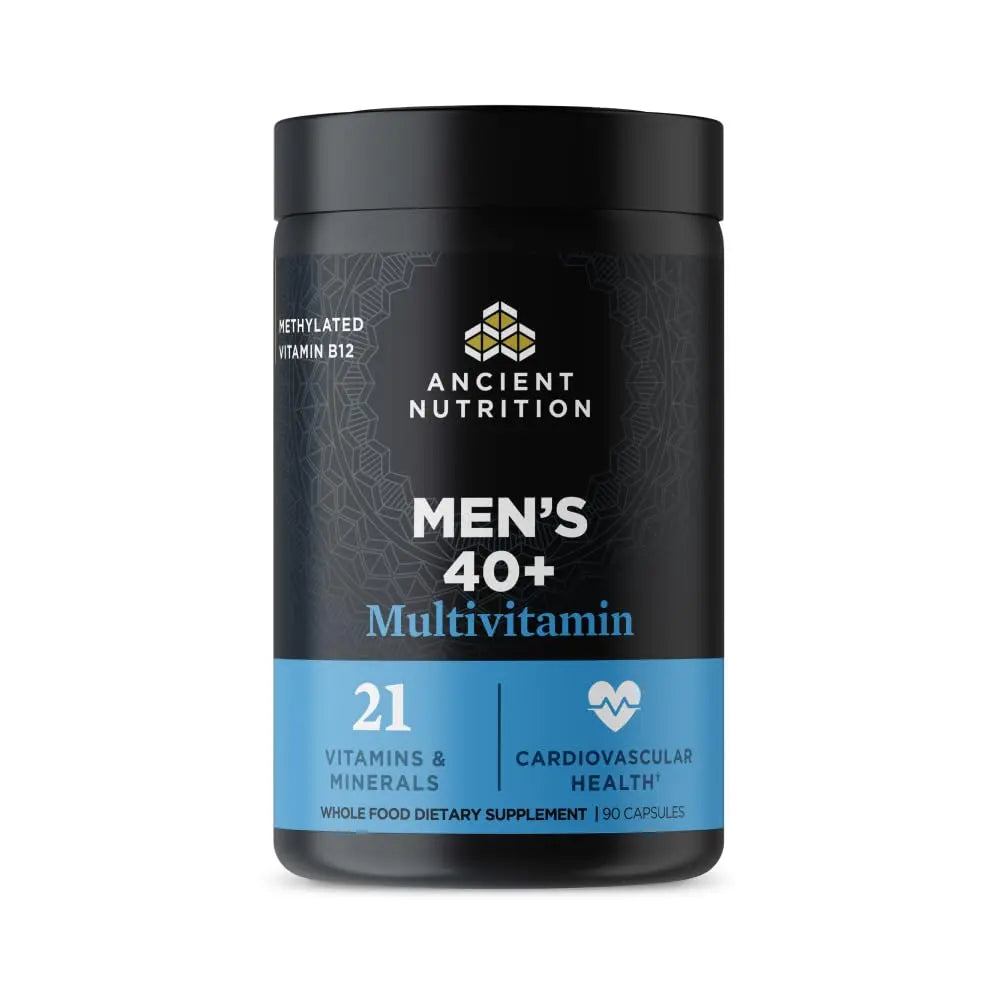 Ancient Nutrition, Multivitamin Mens 40 Plus 3 Day, 90 Count Ancient NutritionAu supplements