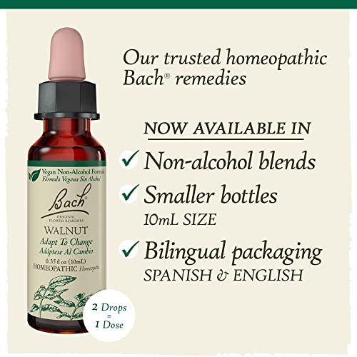 Bach Original Flower Remedies, Walnut for Adapting to Change (Non-Alcohol Formula) BachAu supplements