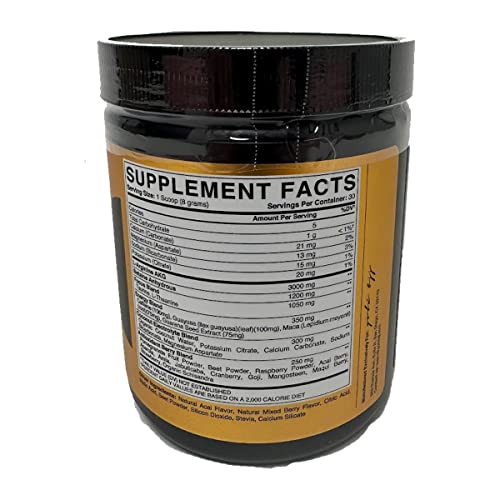 Gold BJJ PreRoll - Jiu Jitsu Pre Workout Supplement for Energy, Focus, and Endurance Gold BJJAu supplements