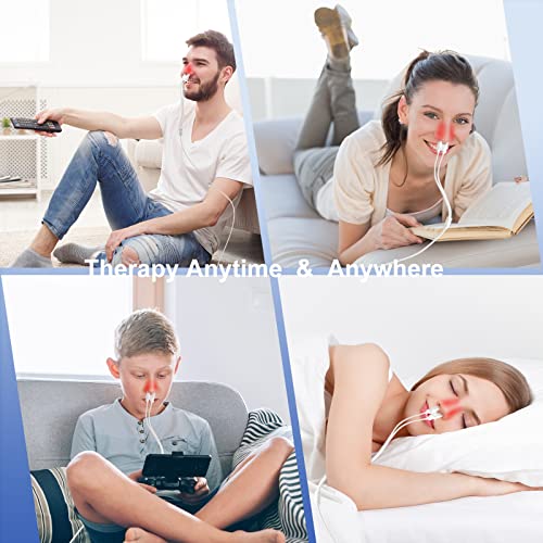 LASEPREHT Red Light Nasal Therapy Device, 650nm Red Light Device for Nose Sore Throat LASEPREHTAu supplements