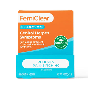 FemiClear for Genital Herpes Symptoms, Multi-Symptom - Effective Intimate Relief FemiClearAu supplements