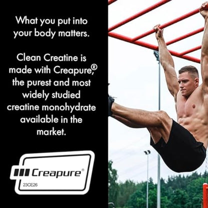 Clean Creatine - 100% Creapure® Creatine Monohydrate Powder for Muscle Growth CLEANUS supplements
