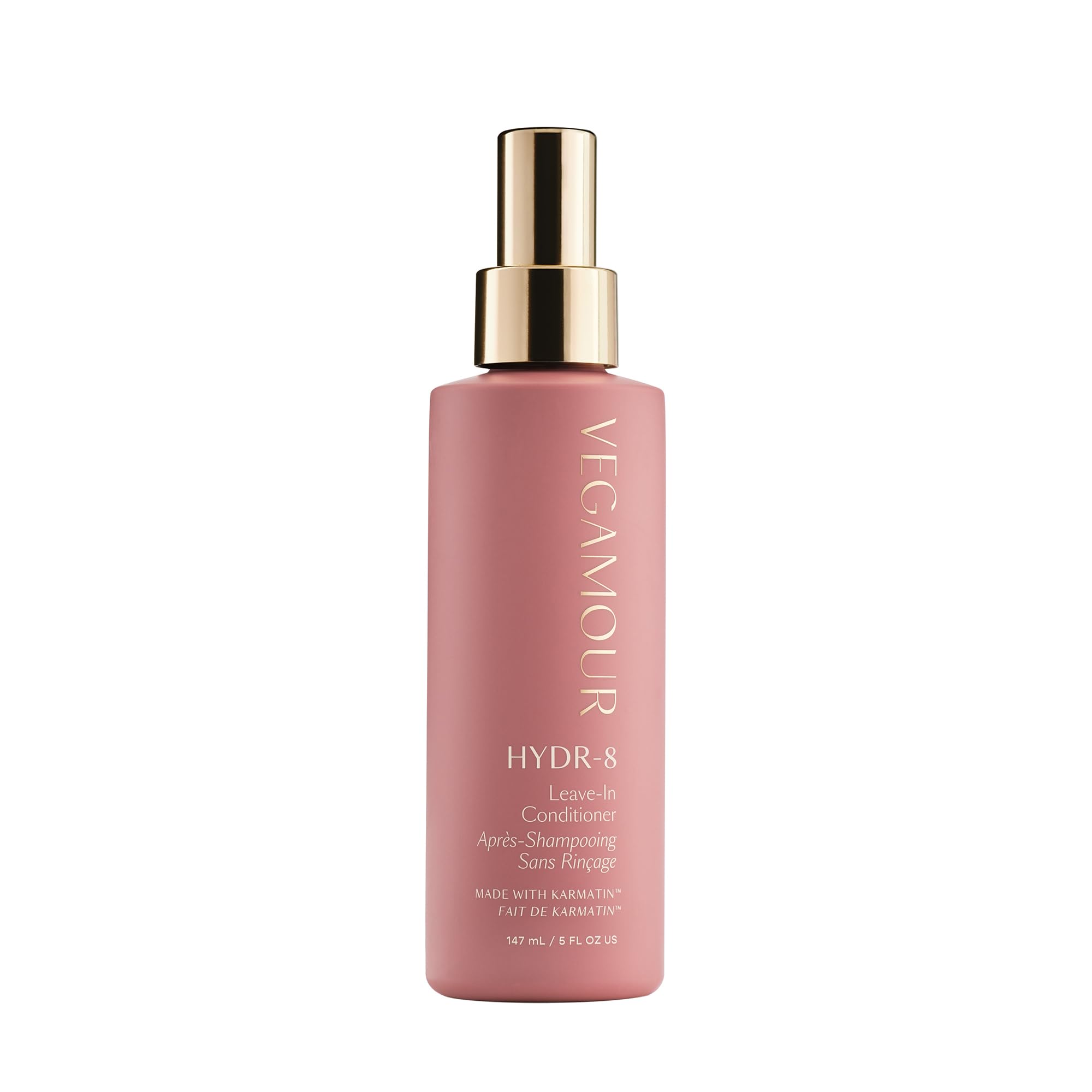 VEGAMOUR HYDR-8 Leave-In Conditioner, for Deep Hydration & Heat Protection, with Vegan Keratin, for Soft, Silky, Frizz Free Hair, 5 fl oz VEGAMOURAu supplements
