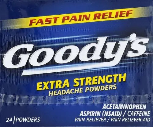 Goody's Extra Strength Powders | Fast Pain Relief | Aspirin & Caffeine | 24 Count Goody'sAu supplements
