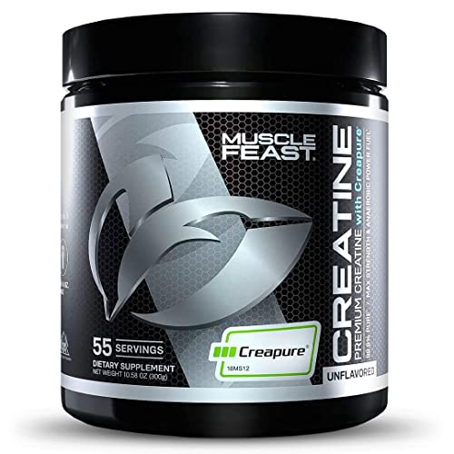 Muscle Feast Creapure Creatine Monohydrate Powder for Muscle Growth Nutritional Muscle FeastUS supplements