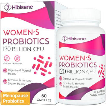 120 Billion CFU Probiotic - Menopause Support Probiotics for Women, 13-in-1 Natural NegimaAu supplements