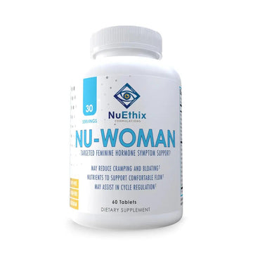 NuEthix Formulations Nu-Woman - Targeted Feminine Hormone System Support - Nutrients to Support Your Body Healing and Working The Way its Supposed to Work - 60 Tablets NuEthix FormulationsAu supplements