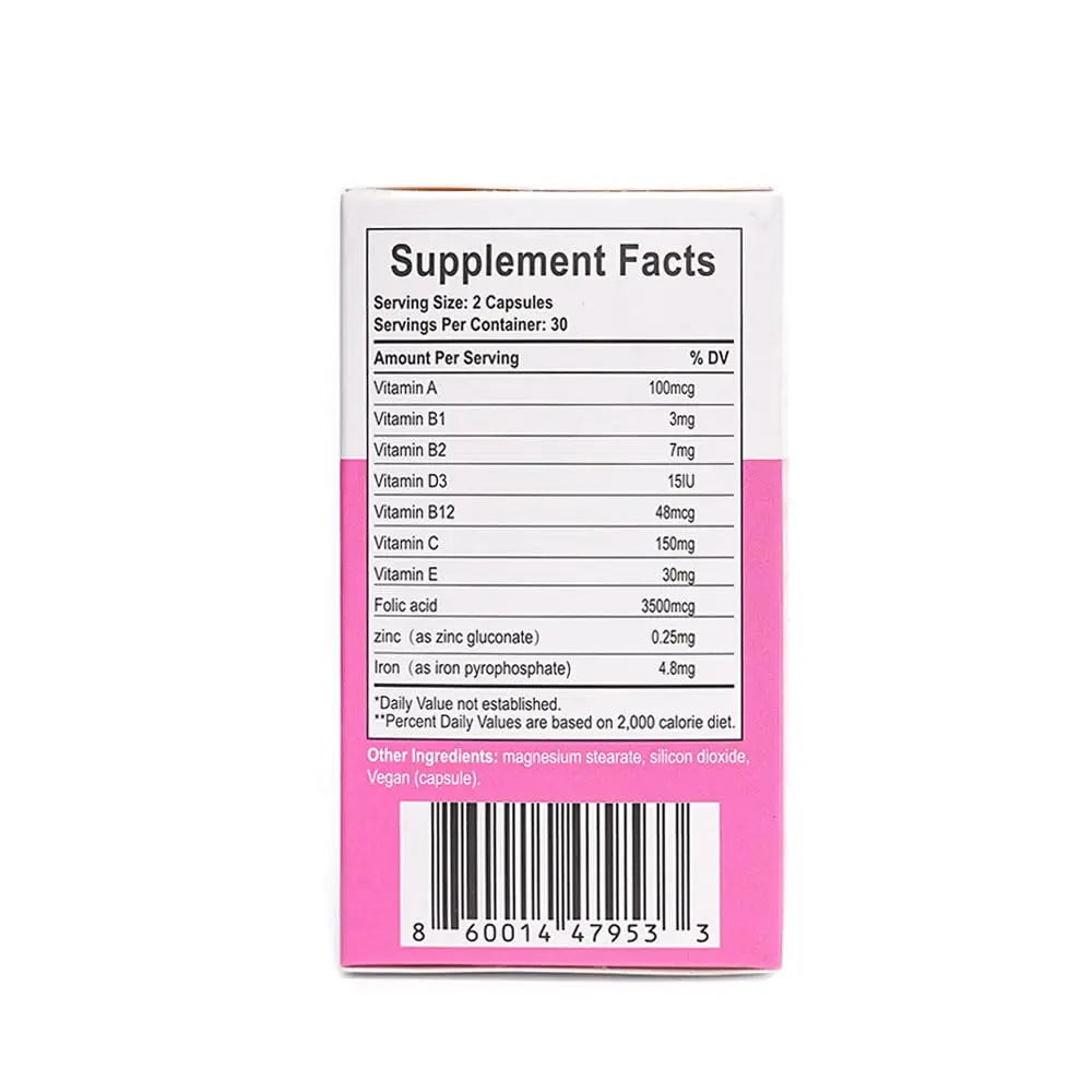 Yogivita Women’s Multivitamin – Wellness, Energy & Immune Support – Vegan, Gluten-Free, 60 Capsules YogivitaAu supplements