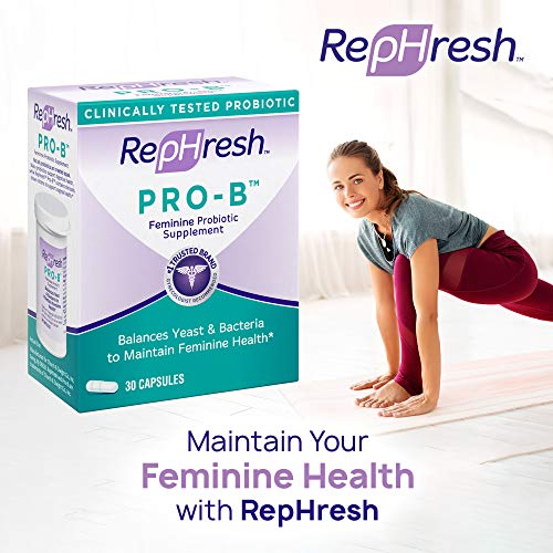Rephresh Pro-B Probiotic Supplement for Women, 30 Oral Capsules (Pack of 2) RephreshAu supplements