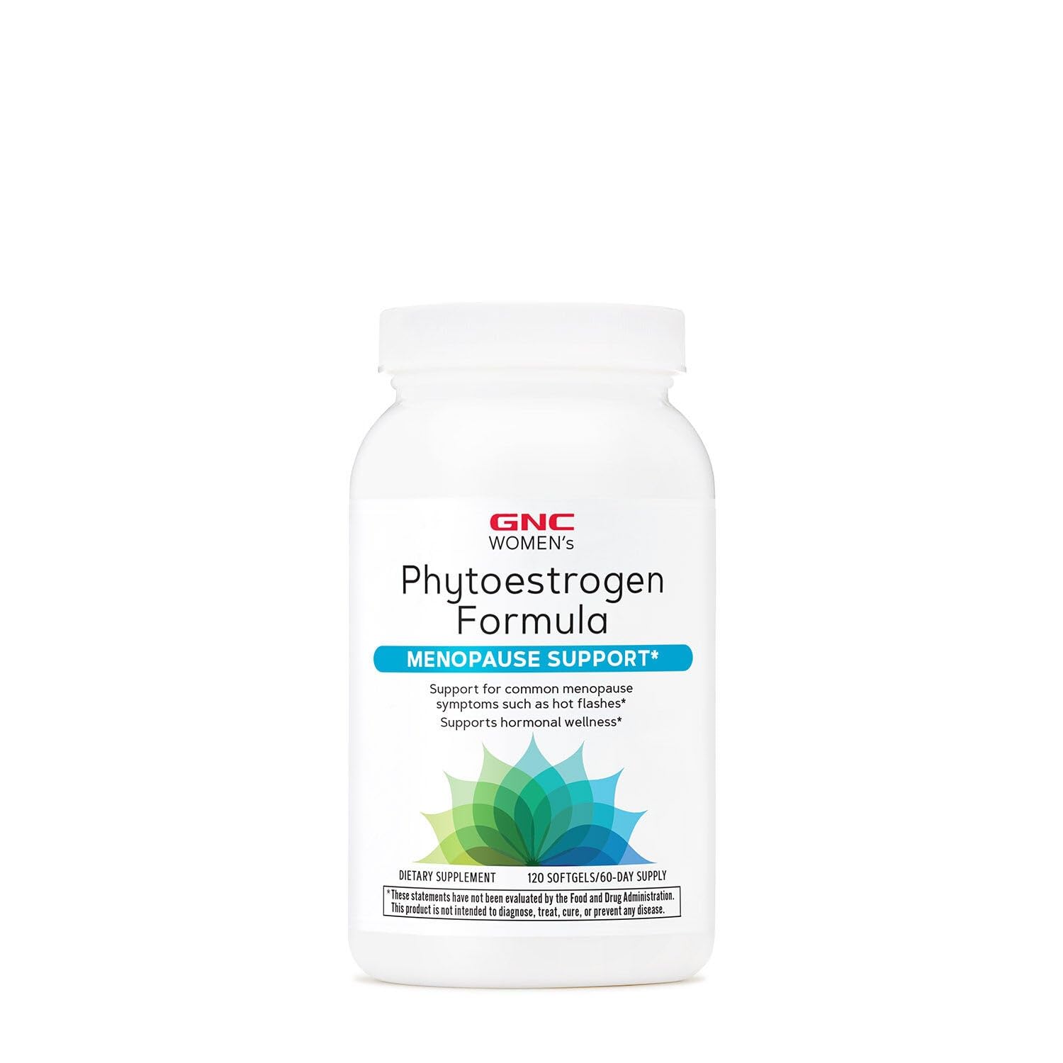 GNC Women's Phytoestrogen Formula, Supports Hormone and Mood Balance Plus Increased Energy, Targeted Relief for Menopause Symptoms, Daily Supplement, 120 Softgels GNCAu supplements
