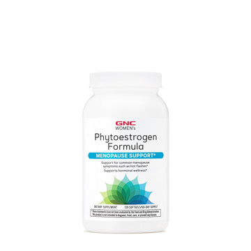 GNC Women's Phytoestrogen Formula, Supports Hormone and Mood Balance Plus Increased Energy, Targeted Relief for Menopause Symptoms, Daily Supplement, 120 Softgels GNCAu supplements
