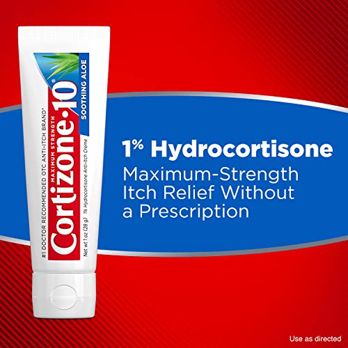 Cortizone 10 Maximum Strength Anti-Itch Cream with Soothing Aloe, 1% Hyd Cortizone 10Au supplements