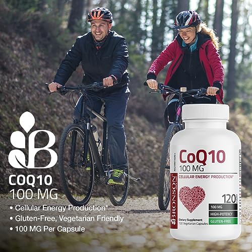 Bronson CoQ10 100 MG High Potency Cellular Energy Production, 60 Vegetarian Capsules BronsonUS supplements