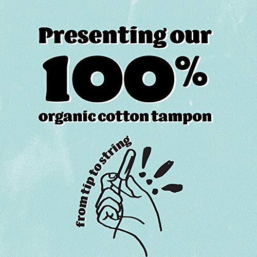 o.b. Organic Tampons, Made with 100% Organic Cotton, Proven 8 Hour Leak Protection, Super, 24 Count o.b.Au supplements