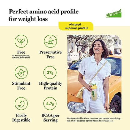 Almased Protein Powder for Weight Loss Kit for Men & Women, Natural Meal Replacement AlmasedUS supplements