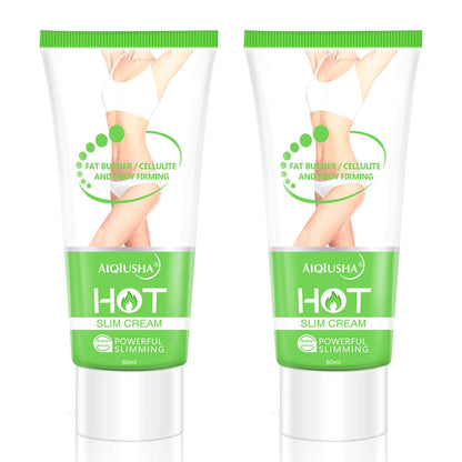 Hot Cream 2 Pack, Cellulite Slimming & Firming Cream, Body Fat Burning Massage Gel AIQIUSHAUS supplements