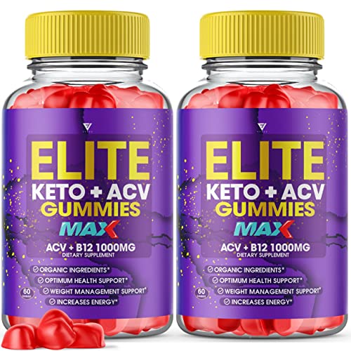 (2 Pack) Elite Keto ACV Gummies AVC, Elite Keto Plus ACV Advanced Weight Loss Gummies FyvusAu supplements