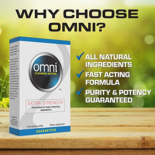 Wellgenix Omni Herbal Detox Cleanse Softgel: Fast Acting Body Detox, Quick Flush Toxin Removal WellgenixUS supplements