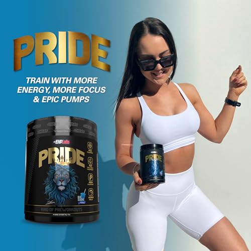 EHP Labs Pride Pre Workout Powder Energy Supplement - Sugar Free Preworkout for Men EHP LabsAu supplements