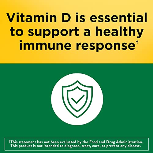 Nature Made Vitamin D3 2000 IU (50 mcg), Dietary Supplement for Bone, Teeth Nature MadeAu supplements