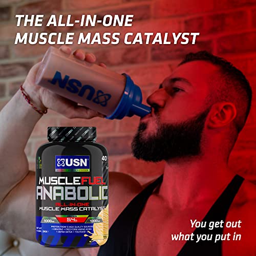 USN Muscle Fuel Anabolic Banana All-in-one Protein Powder Shake (2kg): Workout-Boosting USNUS supplements