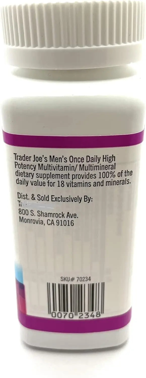 Men’s Gluten Free Once Daily High Potency Multivitamin & Multimineral Supplement 60 Tablets - (Pack of 1) Aus HealthcareAu supplements