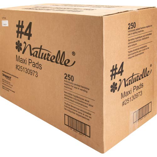 Impact Products 25130973 Maxi Pads, Naturelle, Regular, Vendor Refills, WE Rochester MidlandAu supplements